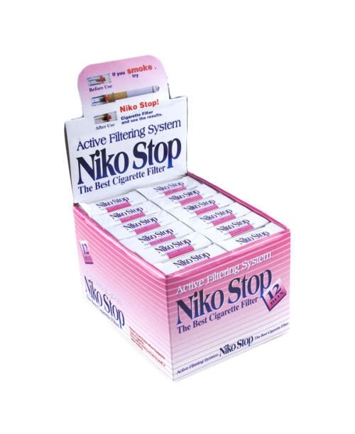 NIKO-STOP CIGARETTE FILTERS