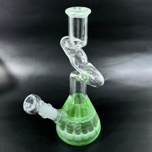 Zig Zag Beaker Glass Pipe