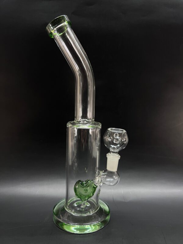 Thick Base Cylindrical Percolator Bong With Awesome Bowl