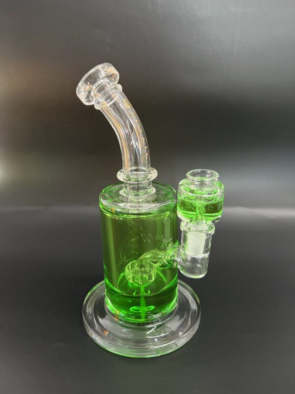 Glass Glycerin Bubbler With Bowl